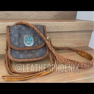 Boho Western Concho Crossbody Louis Vuitton